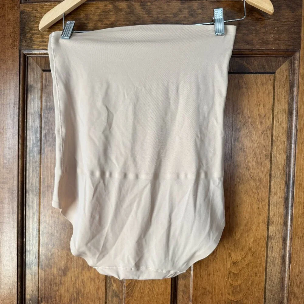 Skinnygirl Beige High Waist Smoother & Shaper Brief Large
